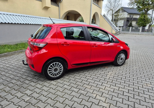 Toyota Yaris cena 51900 przebieg: 143000, rok produkcji 2018 z Zwierzyniec małe 191